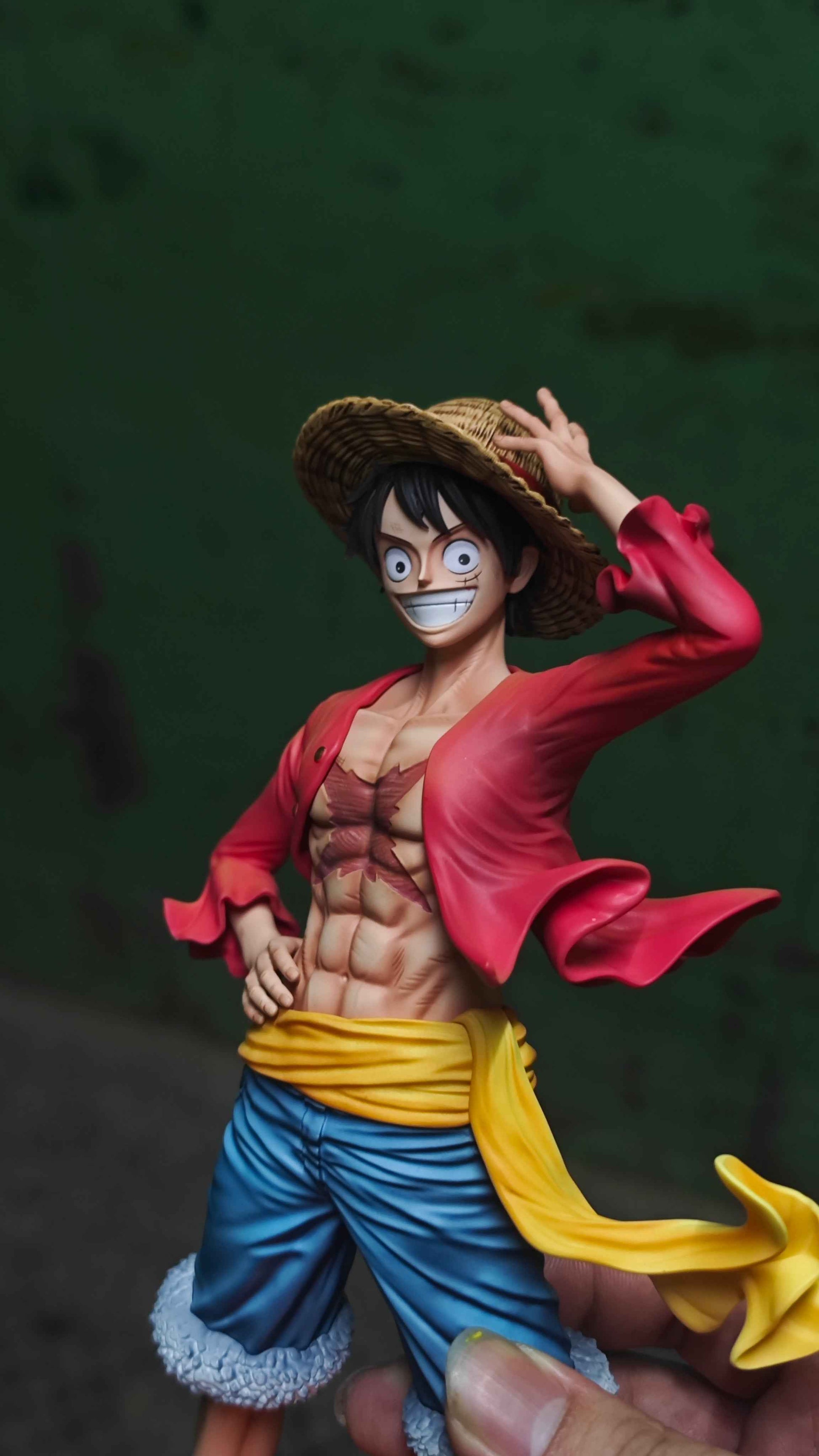 One Piece ~ Man Zang Studio ~ Monkey D Luffy ~ Resin Statue
