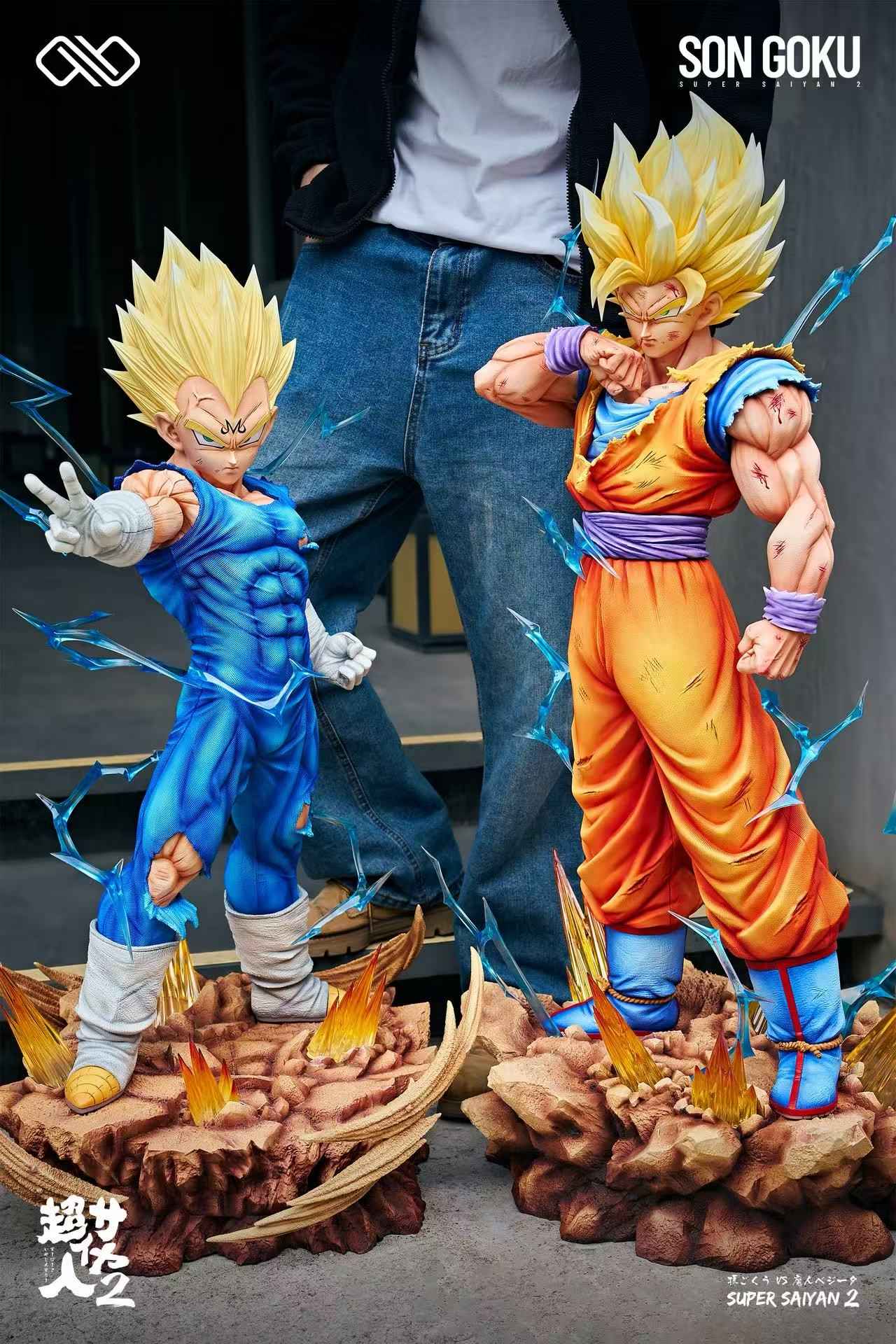 Dragon Ball Infinite Studio Son Goku SSJ2 Resin Statue