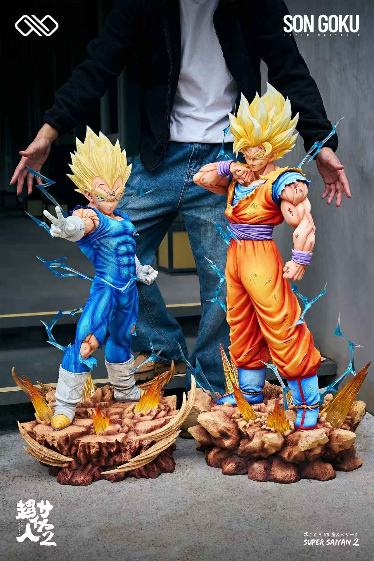 Dragon Ball Infinite Studio Son Goku SSJ2 Resin Statue