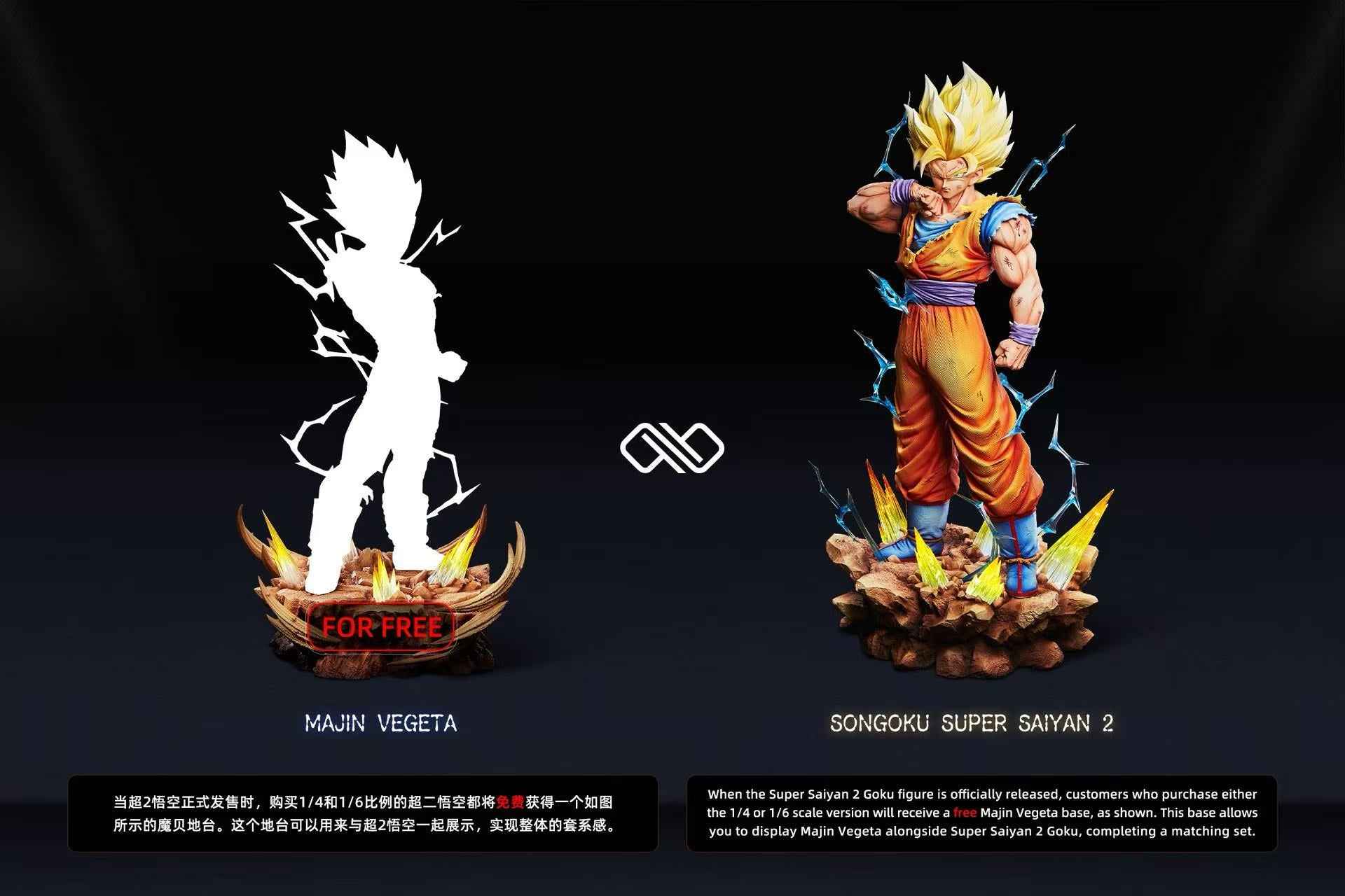 Dragon Ball Infinite Studio Son Goku SSJ2 Resin Statue