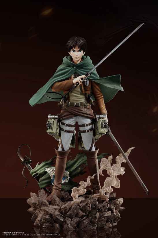 Attack On Titan AZ Studio Wings Of Freedom Eren Jaeger Resin Statue