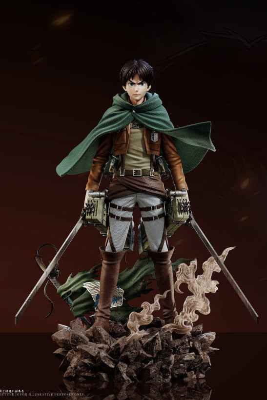 Attack On Titan AZ Studio Wings Of Freedom Eren Jaeger Resin Statue