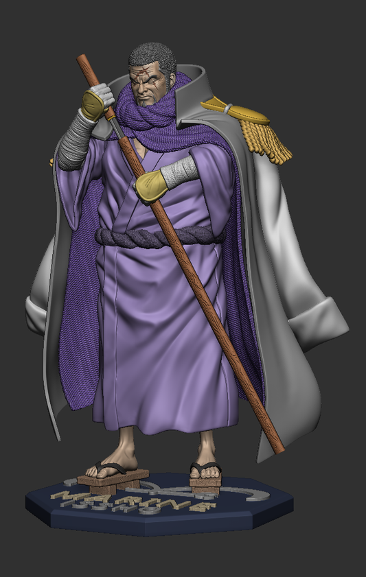 One Piece Stand Studio Issho Fujitora Resin Statue