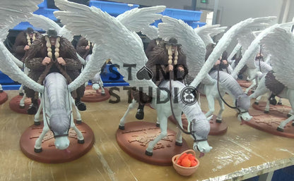 One Piece Stand Studio Doc Q & Stronger Pegasus Resin Statue