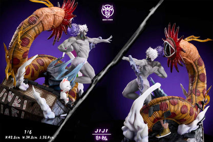 Dandadan Mask Studio Evil Eyed Jin Enjoji Resin Statue