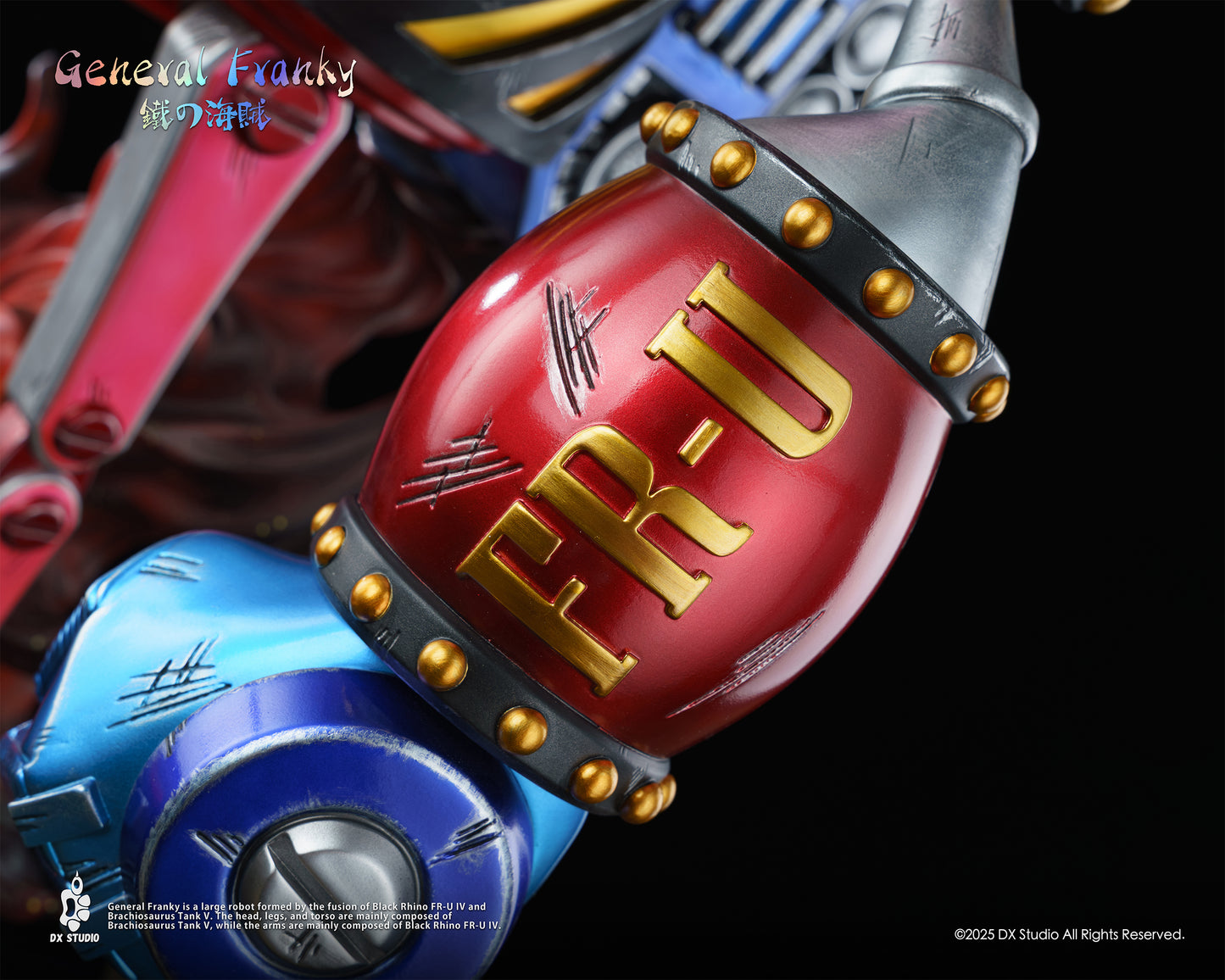 One Piece Dx Studio General Franky 2.0 Resin Statue