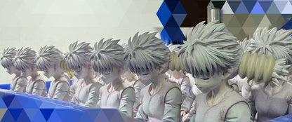 Hunter x Hunter Black Stone Studio Meruem Vs Komugi Resin Statue