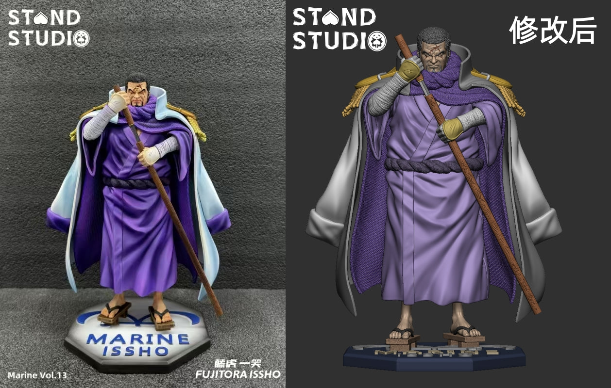 One Piece Stand Studio Issho Fujitora Resin Statue