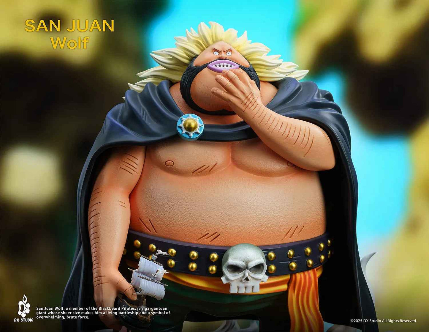 One Piece DX Studio Sanjuan Wolf Resin Statue