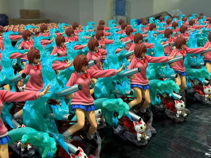 Dandadan Mask Studio Momo Ayase Resin Statue