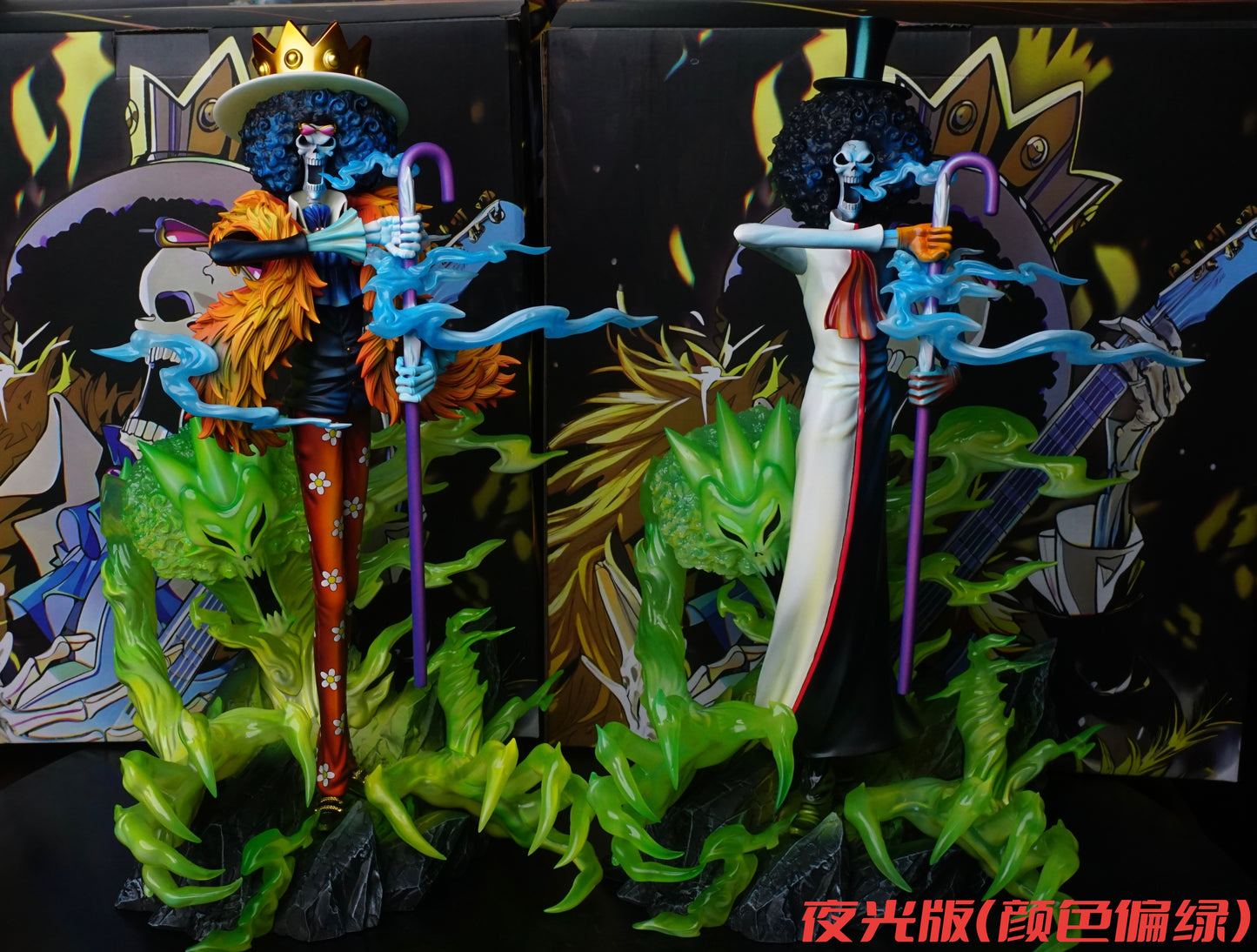 One Piece DX Studio Soul King Brook Resin Statue