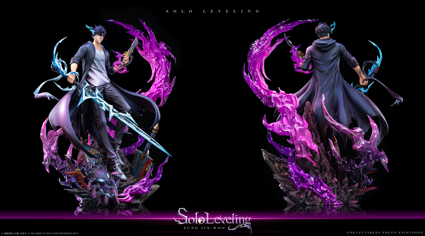 Solo Leveling BBA Studio Sung Jin Woo Resin Statue