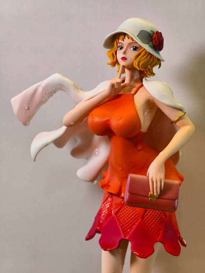 One Piece Long Hu Studio Miss Buckingham Stussy CP0 Agent Whole Cake Island Resin Statue