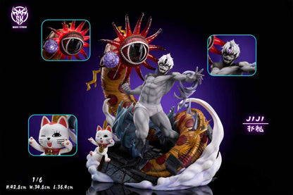 Dandadan Mask Studio Evil Eyed Jin Enjoji Resin Statue