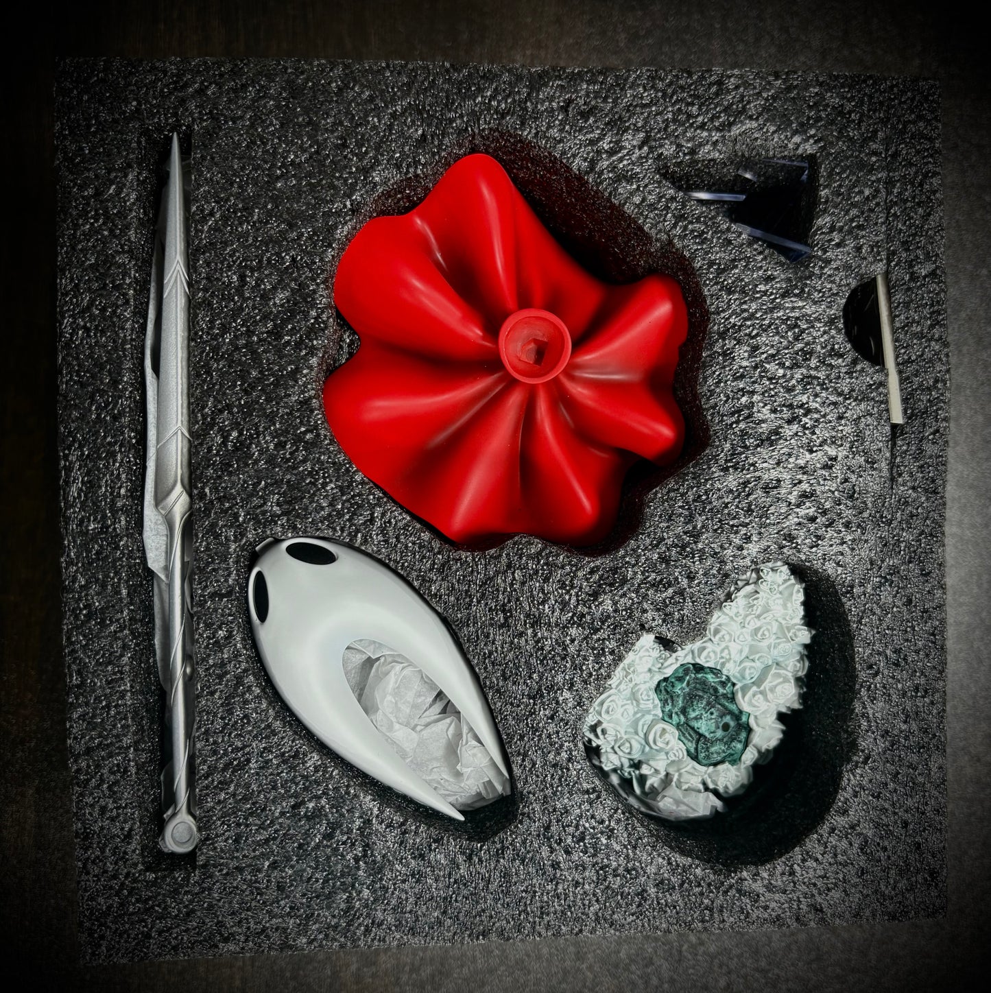 Hollow Knight Stone Custom Studio Hornet Protector Resin Statue