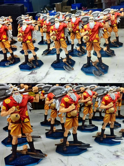 One Piece Black Studio Scopper Gaban Resin Statue