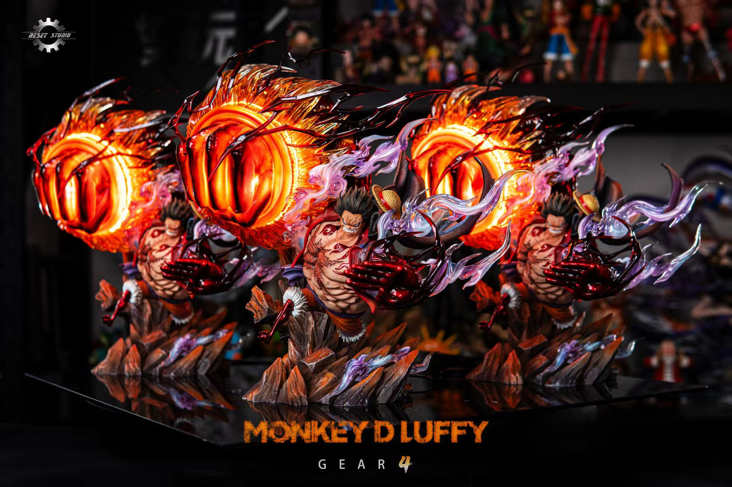 One Piece Reset Studio Gear 4th Monkey D Luffy Resin Statue