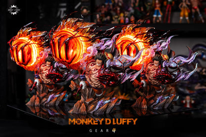 One Piece Reset Studio Gear 4th Monkey D Luffy Resin Statue