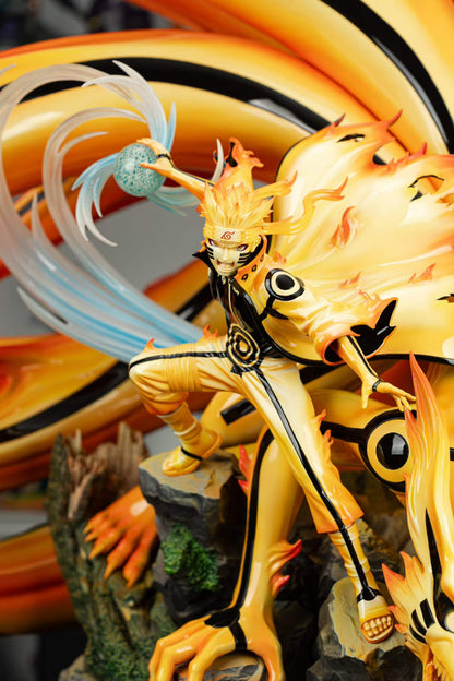 Naruto Pickstar Studio Naruto Uzumaki & Kurama Licensed Resin Statue