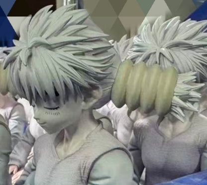 Hunter x Hunter Black Stone Studio Meruem Vs Komugi Resin Statue