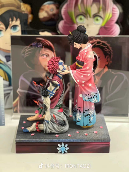 Demon Slayer Kimetsu no Yaiba Pop Art Studio Akaza & Koyuki Resin Statue