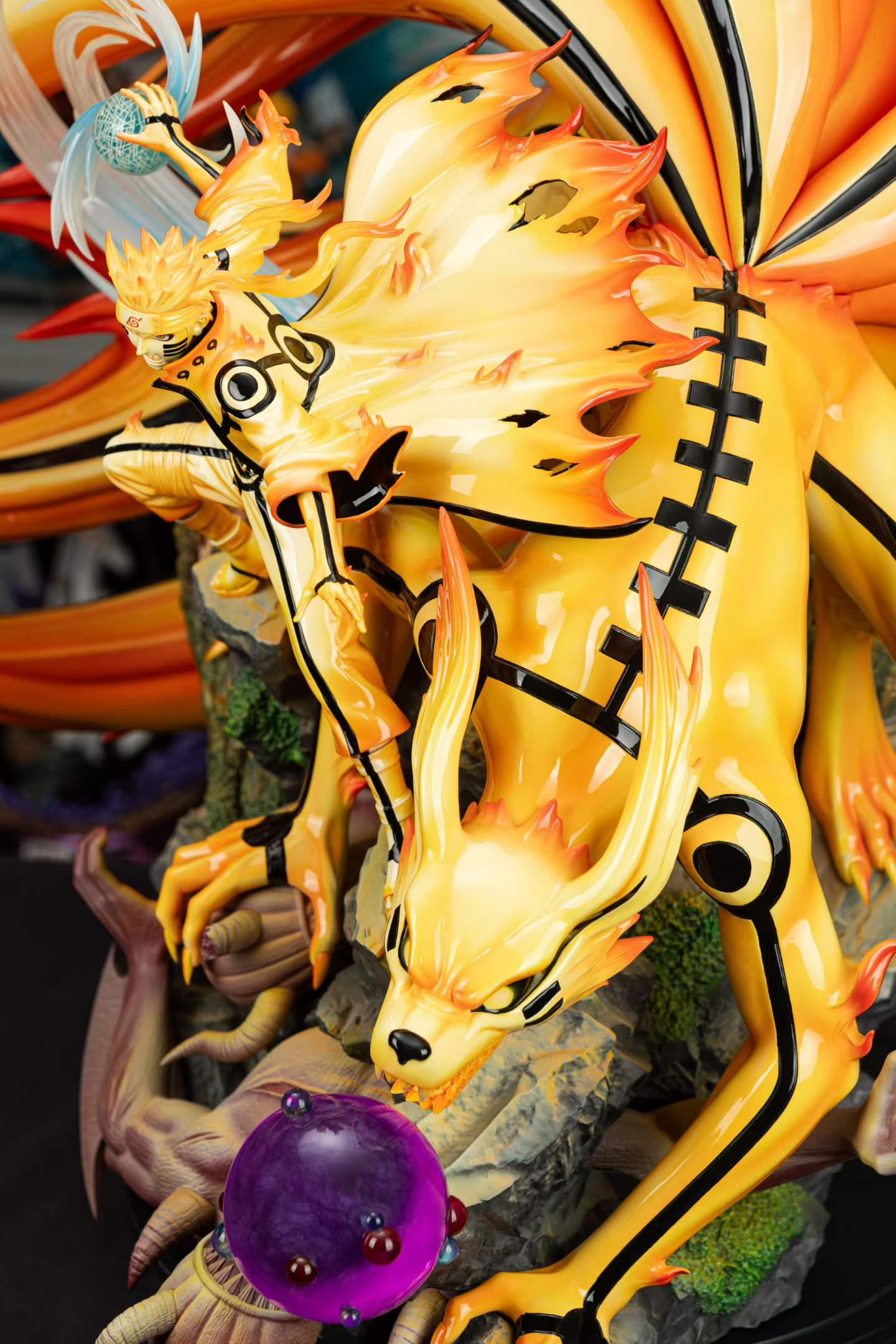 Naruto Pickstar Studio Naruto Uzumaki & Kurama Licensed Resin Statue