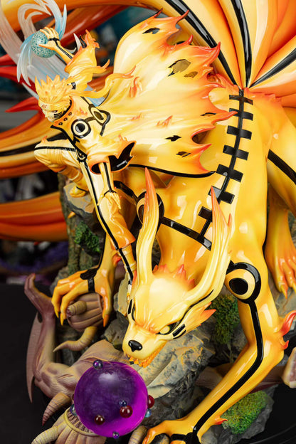 Naruto Pickstar Studio Naruto Uzumaki & Kurama Licensed Resin Statue