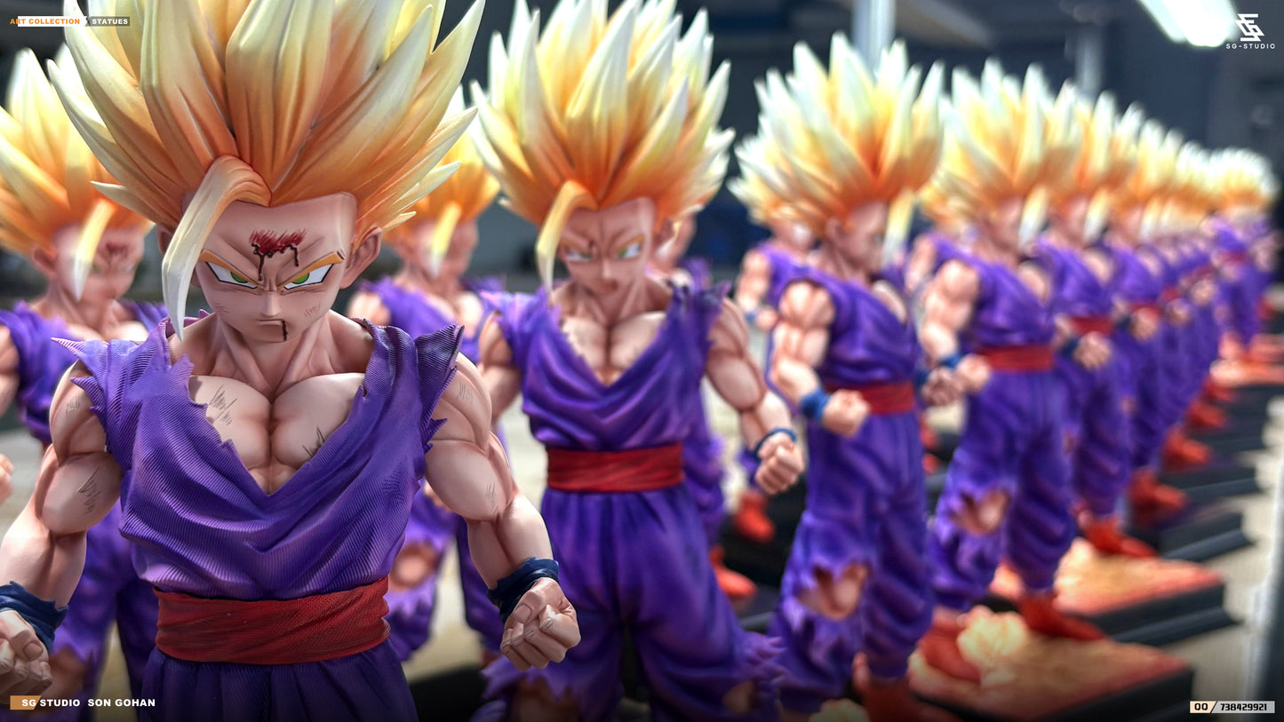 Dragon Ball SG Studio Son Gohan SSJ2 Resin Statue