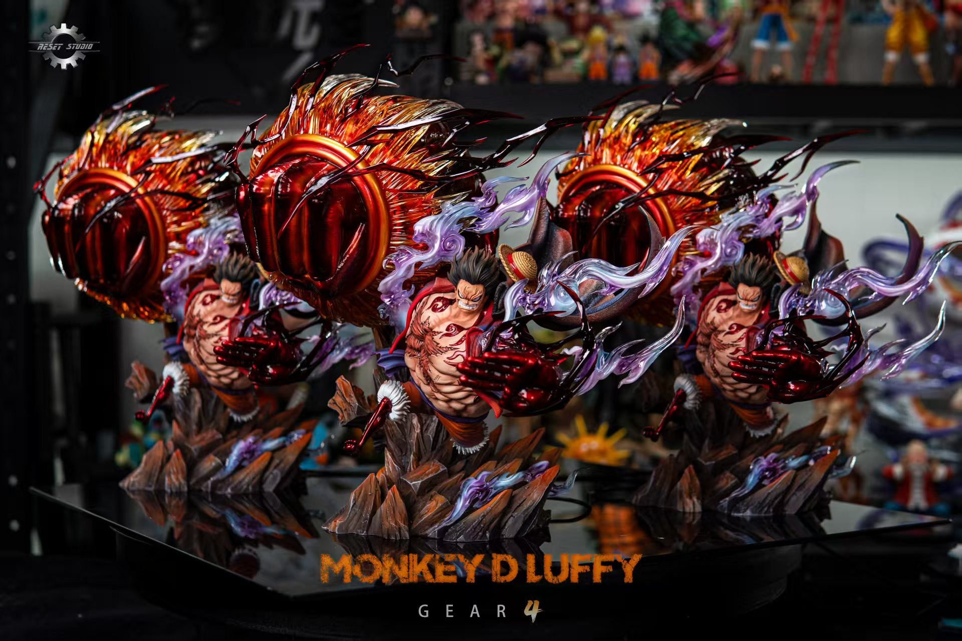 One Piece Reset Studio Gear 4th Monkey D Luffy Resin Statue