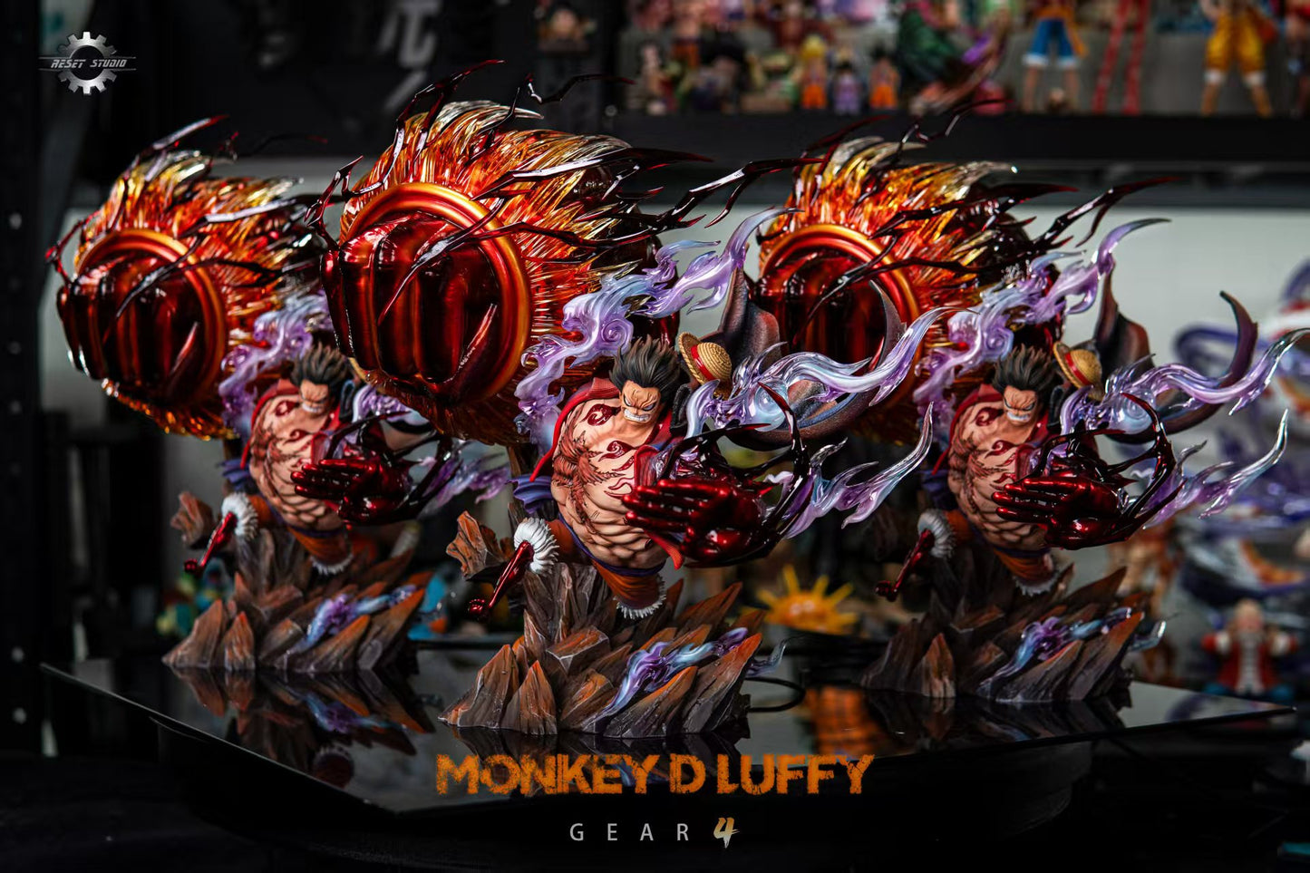 One Piece Reset Studio Gear 4th Monkey D Luffy Resin Statue