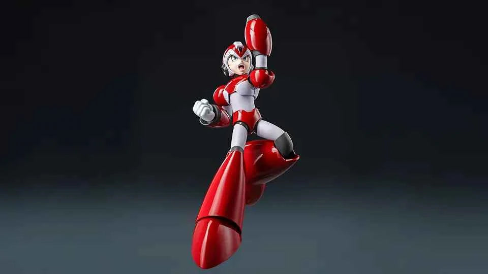 Mega Man Threezero X MDLX Rising Flame Edition Rockman EXE 3Z05760A0 Licensed Action Figure