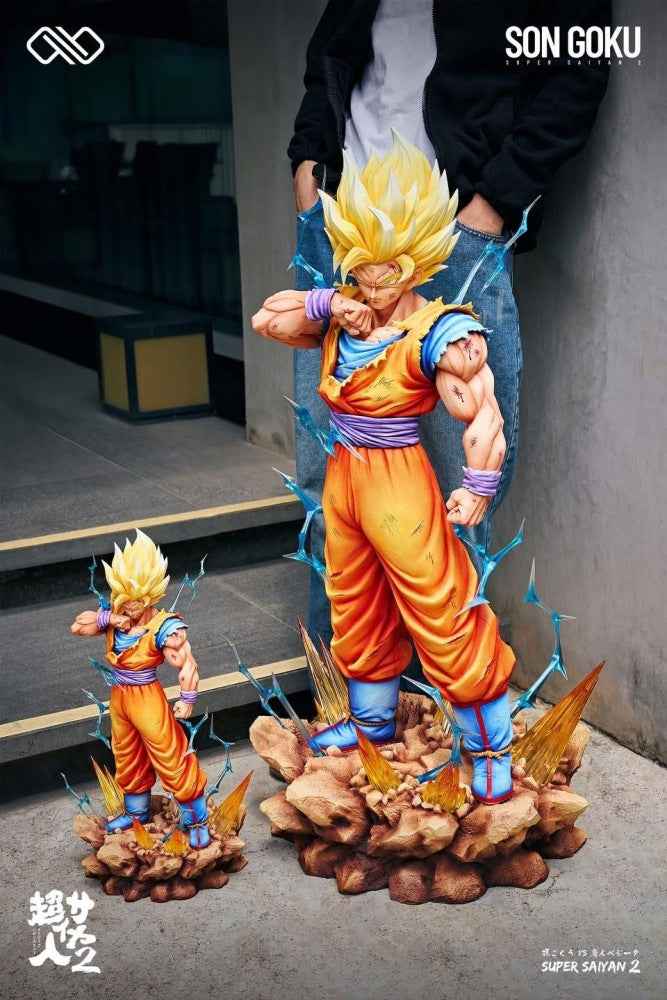 Dragon Ball Infinite Studio Son Goku SSJ2 Resin Statue