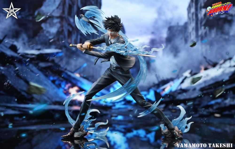 Katekyo Hitman Reborn Star Studio Yamamoto Takeshi 1/6 Resin Statue