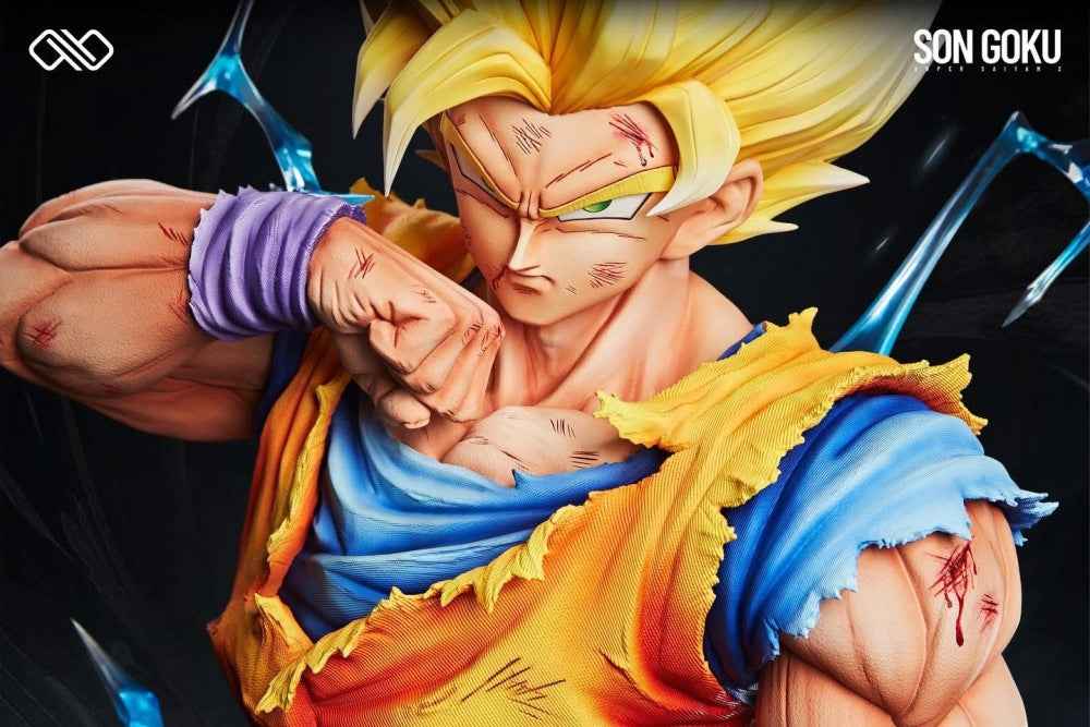 Dragon Ball Infinite Studio Son Goku SSJ2 Resin Statue